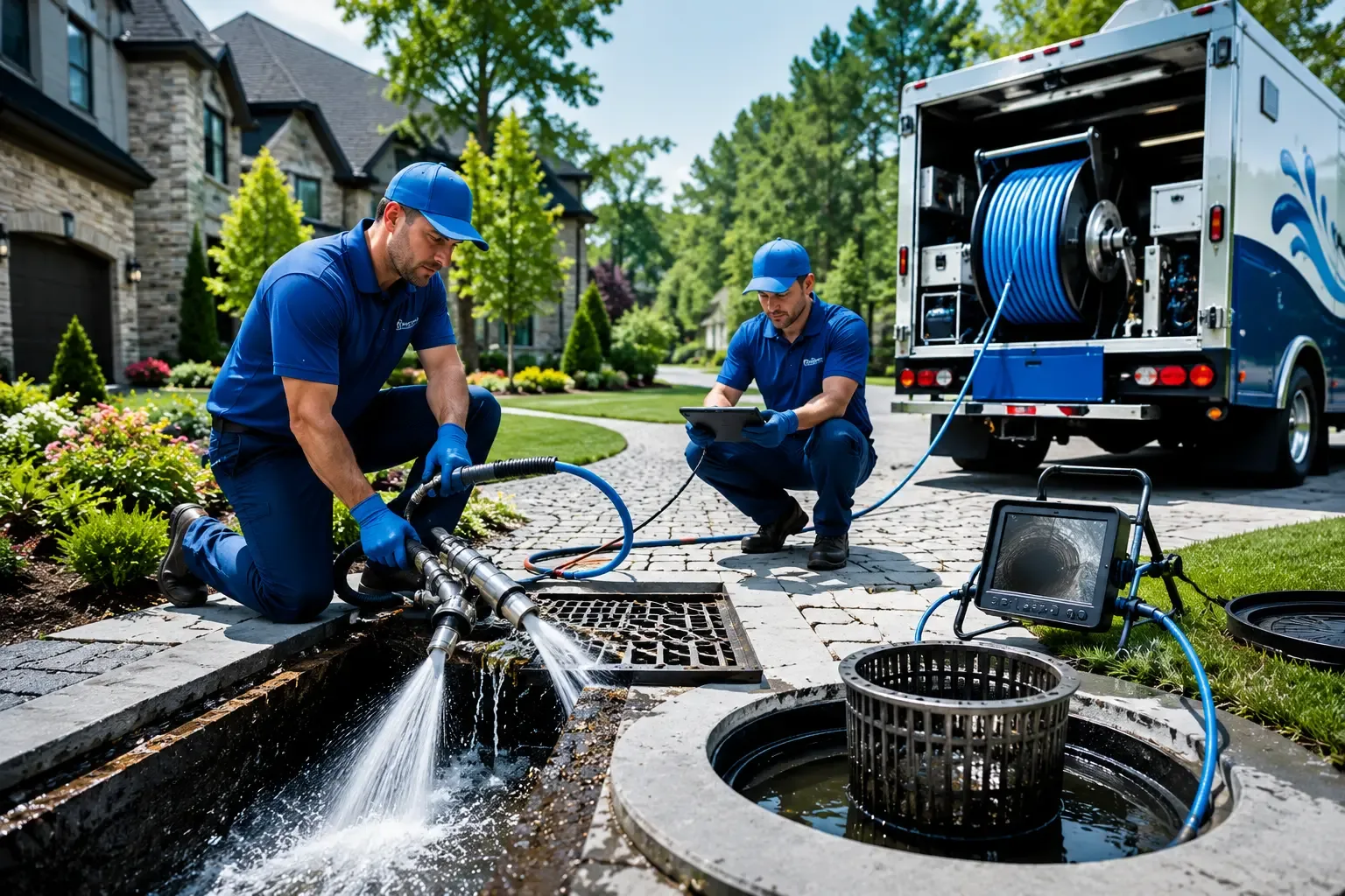 Local outdoor drain cleaning professionals in Rochester, MI
